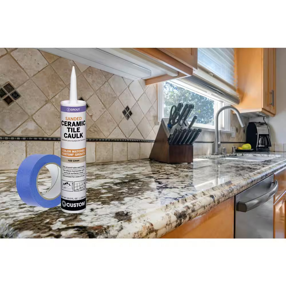 Polyblend #646 10.5 Oz. Coffee Bean Sanded Ceramic Tile Caulk
