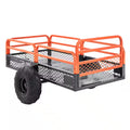 1500 Lbs. 15 Cu. Ft. Steel Havy-Duty ATV Trailer Dump Cart, Garden Cart Garden Utility Trailer with Removable Sides