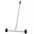 17 In. Heavy Duty Magnetic Pick up Sweeper, 8.8 Lb. Yard Magnet with Telescoping Holder and Wheels to Pick up Nails