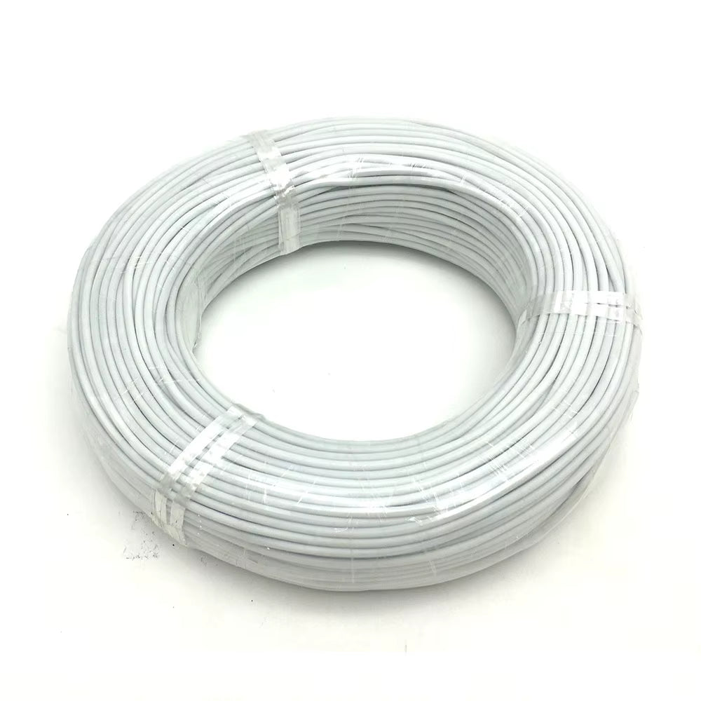 15/20/30/50/100M 24K 17Ohm/M Infrared Carbon Floor Heating Cable 3Mm Warm Floor Wire