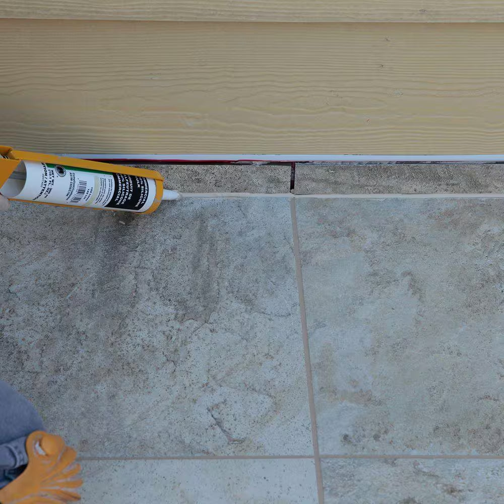 Commercial #11 Snow White 10.1 Oz. Silicone Caulk