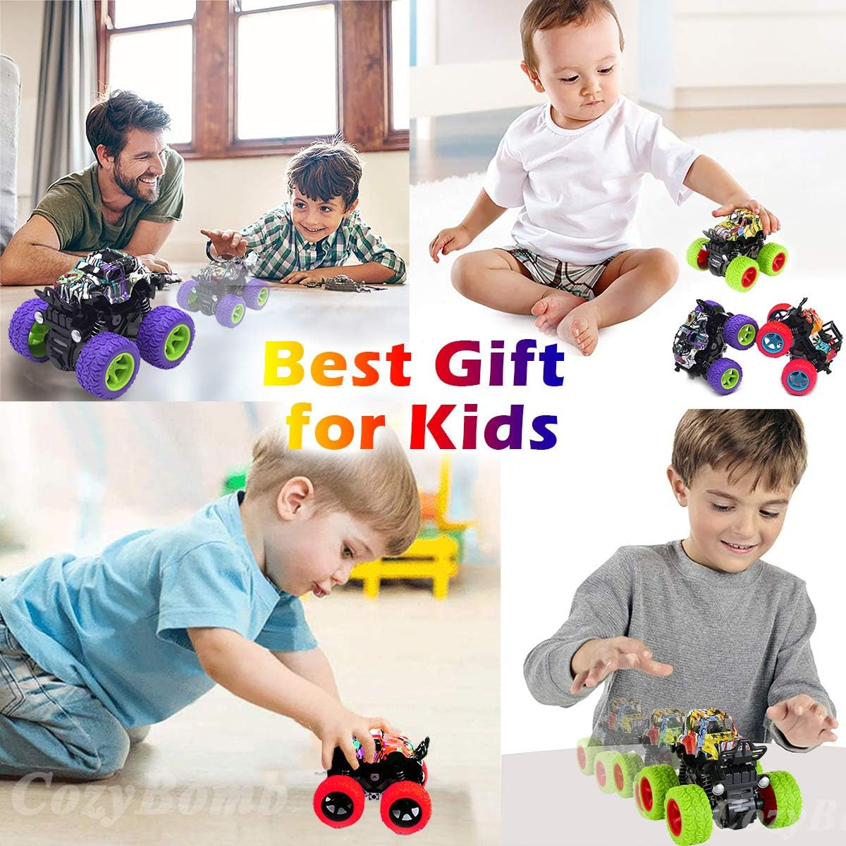 Motivekit Amphibious Remote Control Car Monster Trucks