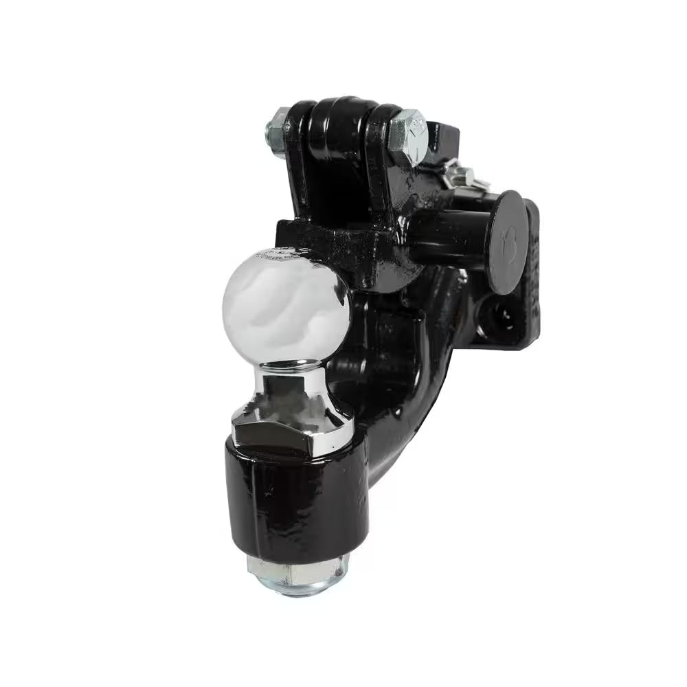 10-Ton Combination Ball and Pintle Hitch with Mounting Kit