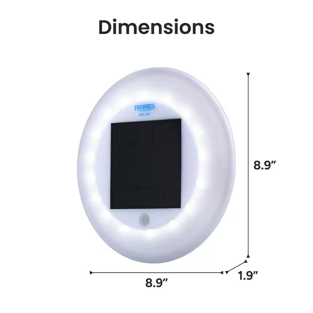 Solar Pool Lights in Multi-Color (2-Pack)