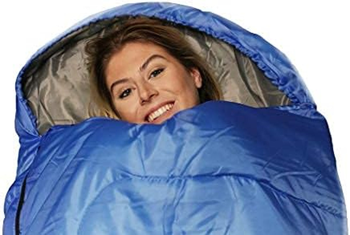 1 Pack Camping Lightweight Sleeping Bag – 3 Season Warm & Cool Weather – Outdoor Gear, Adults and Kids, Hiking, Waterproof, Compact, Sleeping Bags Bulk Wholesale