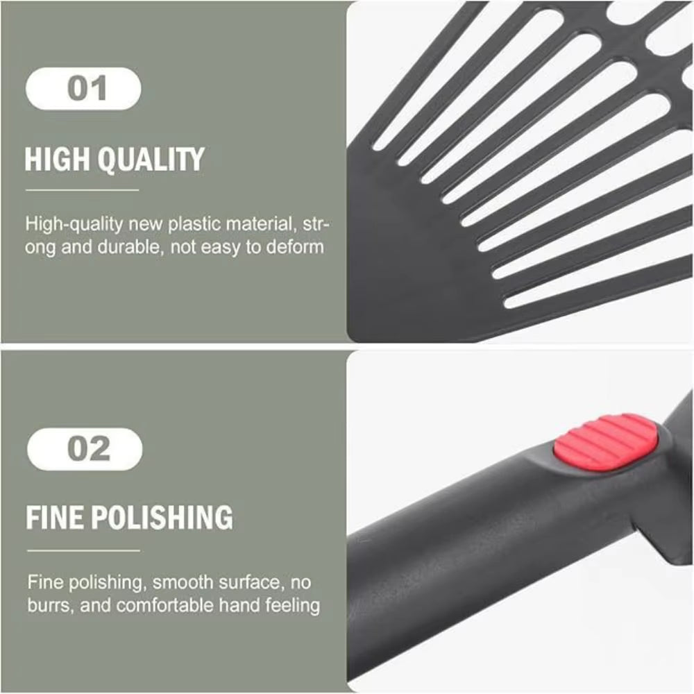 Simple Plastic Garden Grass Leaf Rake Leveling Comfortable Handle Hand Rake Safe Sturdy Fallen Leaves Rake Lawn