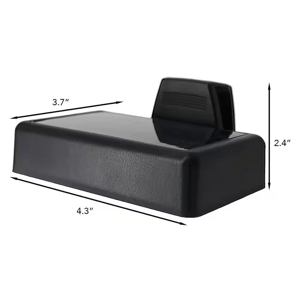 Solar 20 Lumens Black Outdoor Integrated LED Clip-On Light with Magnet; Weather/Water/Rust Resistant