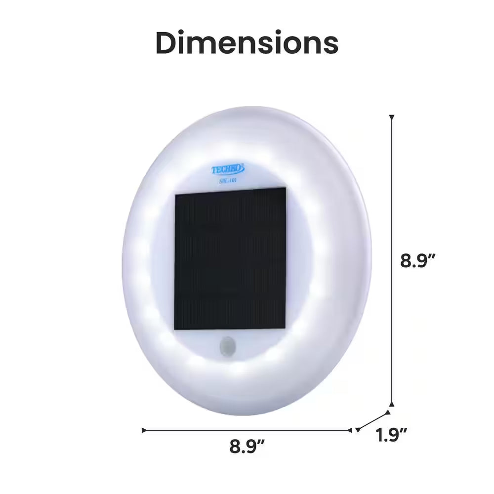 Solar Floating LED Pool Lights – IP68 Waterproof (2-Pack)