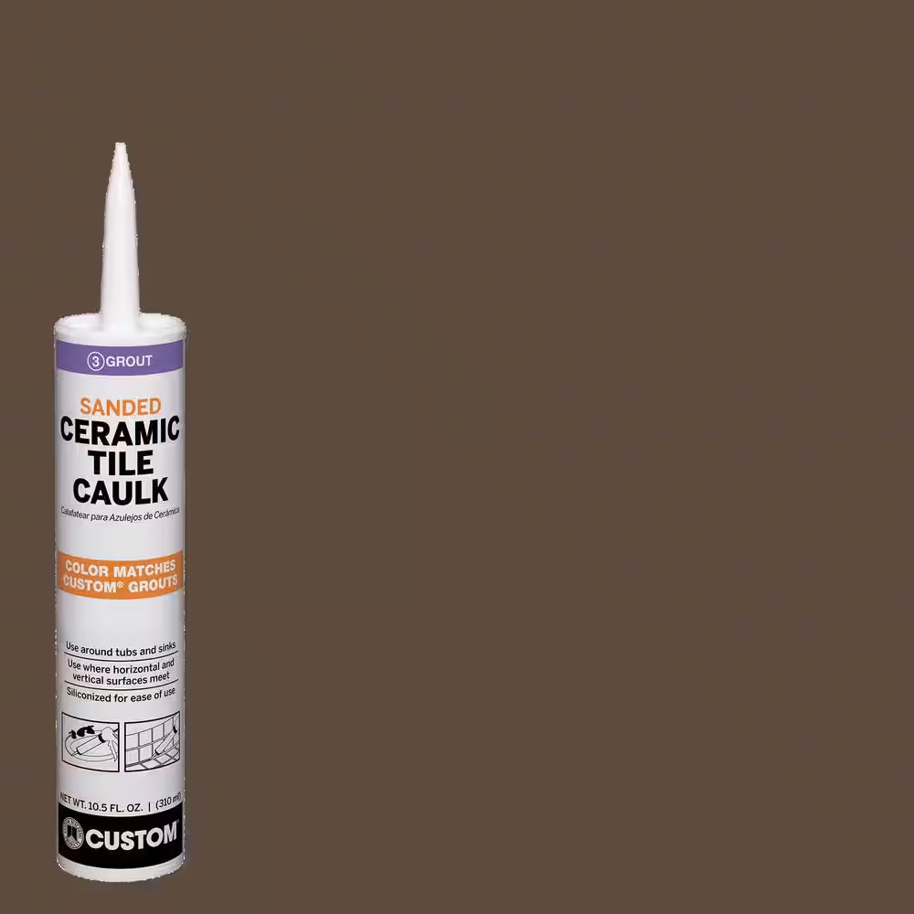 Polyblend #646 10.5 Oz. Coffee Bean Sanded Ceramic Tile Caulk