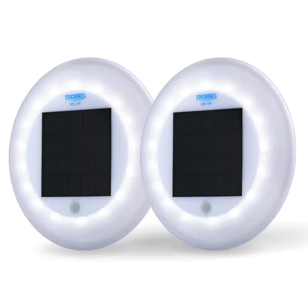 Solar Floating LED Pool Lights – IP68 Waterproof (2-Pack)