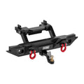 CNC Aluminum Front Rear Bumper with Lights for 1/18 RC Crawler TRX4M Defender Upgrade (4M-88)