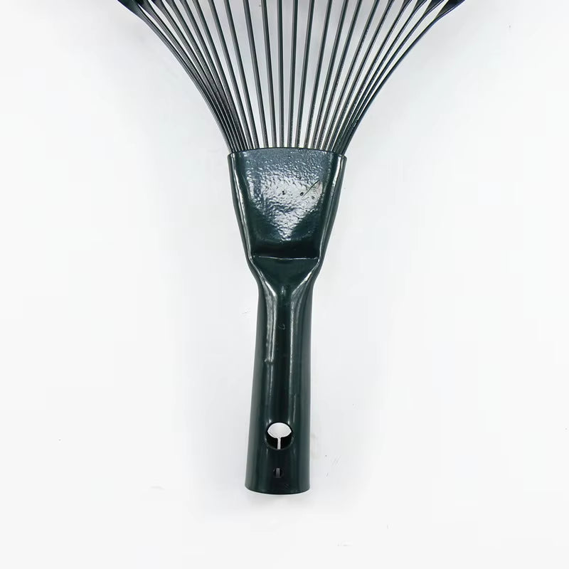 1Pc Durable 22-Tooth Garden Rake for Gardeners Grass Farming Rake Garden Leaf Rake Iron Potting Landscapers Reliable Tools