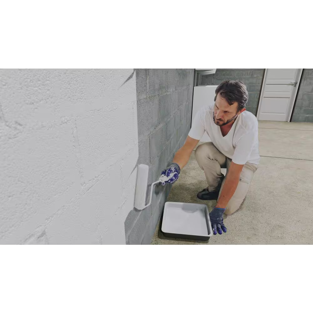 Extreme 1 Gal. Bright White Flat Latex Interior/Exterior Basement and Masonry Waterproofer
