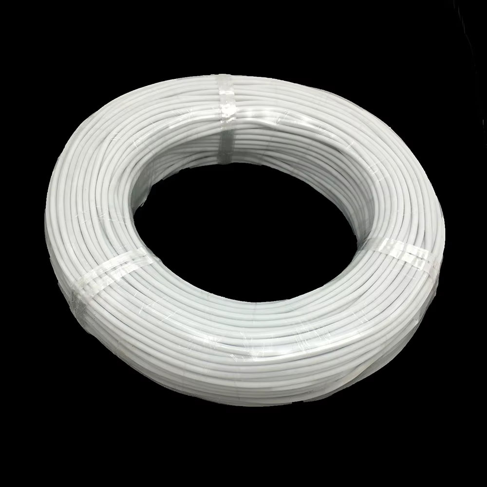 15/20/30/50/100M 24K 17Ohm/M Infrared Carbon Floor Heating Cable 3Mm Warm Floor Wire