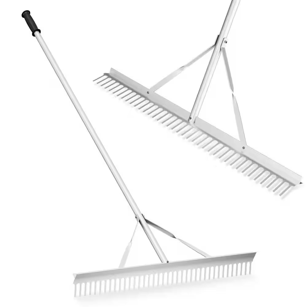 68 In. Aluminum Rake with 36 In. W Rake Head