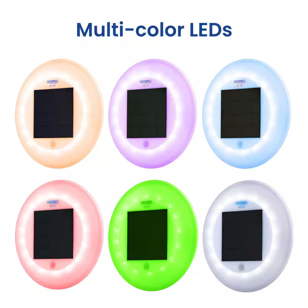 Solar Pool Lights in Multi-Color (2-Pack)
