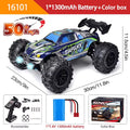 1:16 RC Monster Truck 4WD High Speed Off-Road Climbing Vehicle, Boys Remote Control Toy Car