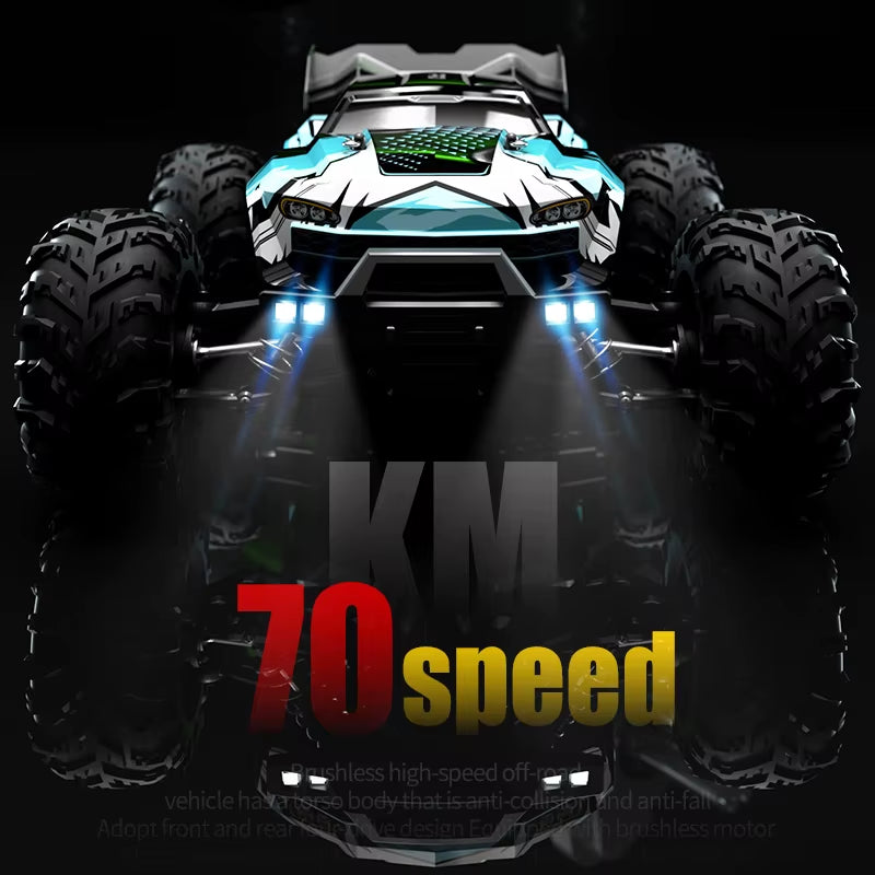 1:16 RC Monster Truck 4WD High Speed Off-Road Climbing Vehicle, Boys Remote Control Toy Car