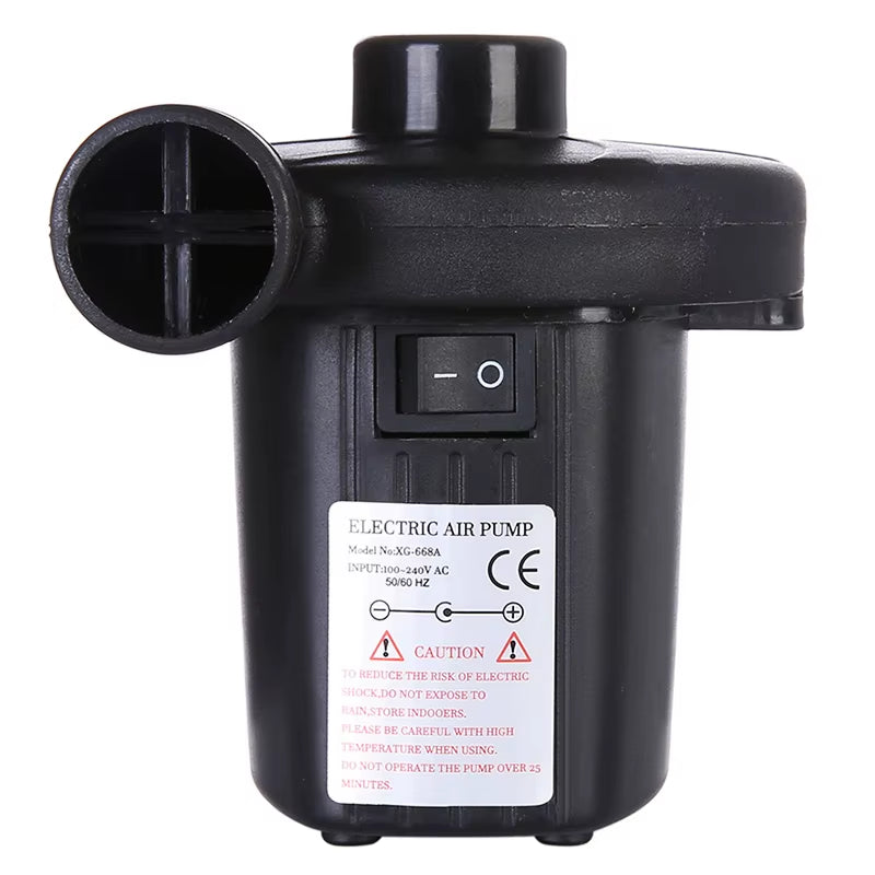 Portable Electric Car Air Pump 220V/12V Air Mattress Boat Car Auto Air Inflatable Pump for Car Camping Inflator 70W for Blower