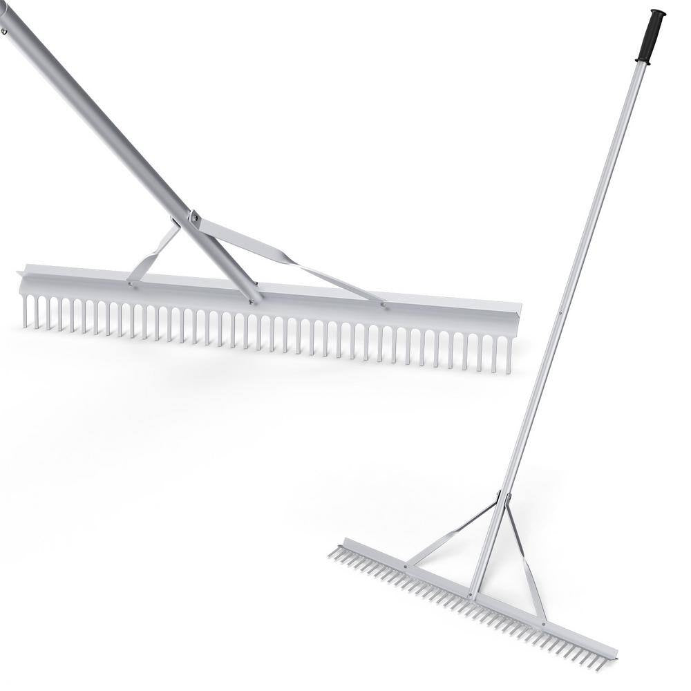 68 In. Aluminum Rake with 36 In. W Rake Head