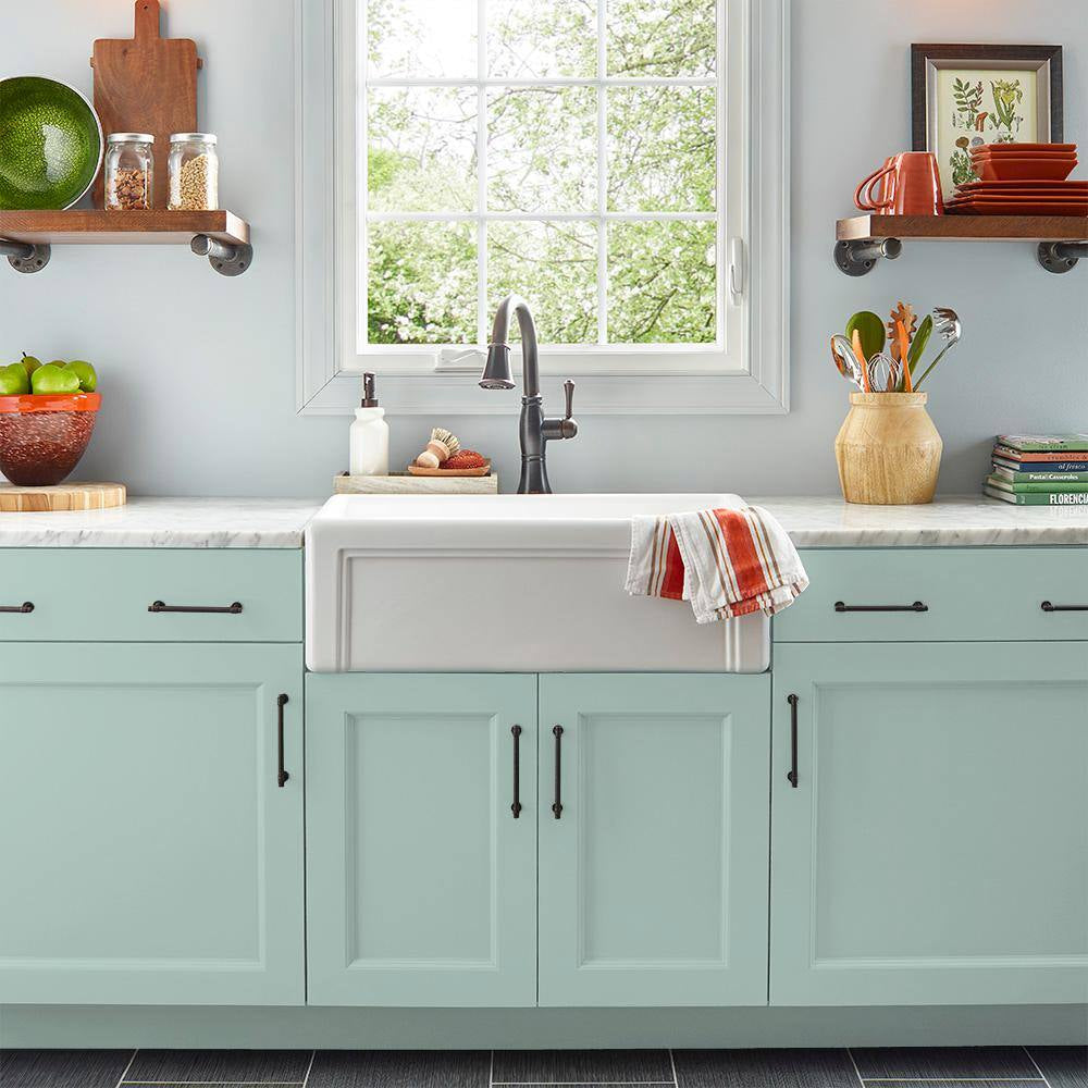 5 Gal. #480E-2 Tide Pools Urethane Alkyd Semi-Gloss Enamel Interior/Exterior Paint
