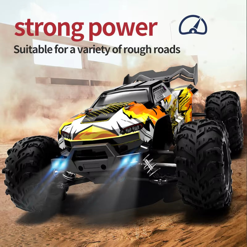 1:16 RC Monster Truck 4WD High Speed Off-Road Climbing Vehicle, Boys Remote Control Toy Car