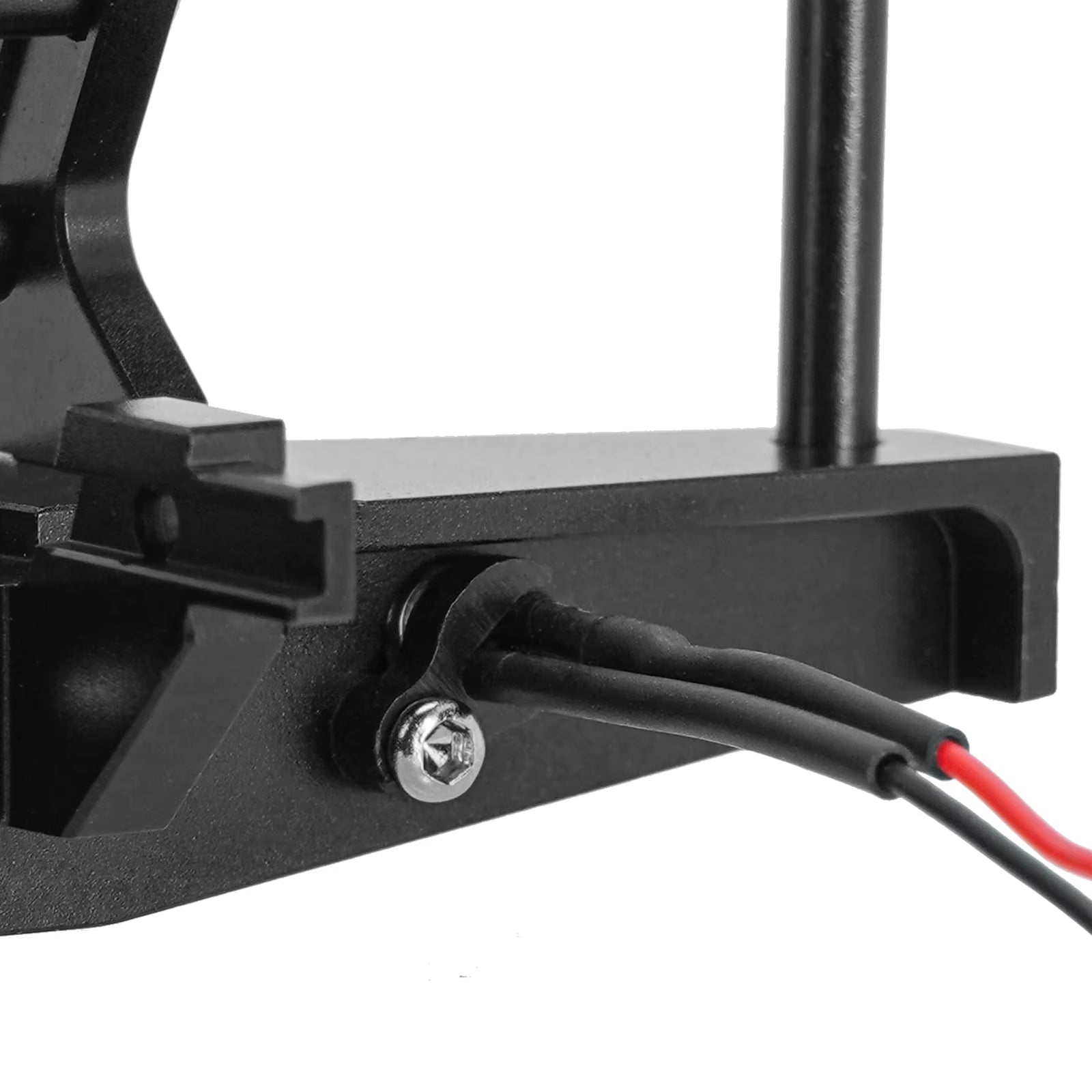 CNC Aluminum Front Rear Bumper with Lights for 1/18 RC Crawler TRX4M Defender Upgrade (4M-88)